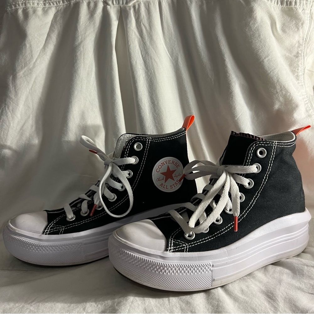 Converse Black High-Top Kids Shoes